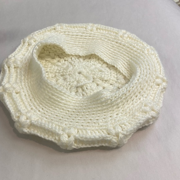 Beret Hat - Hand Made -French Beret -Solid Color Beret Cap for Women Girls - Picture 8 of 9